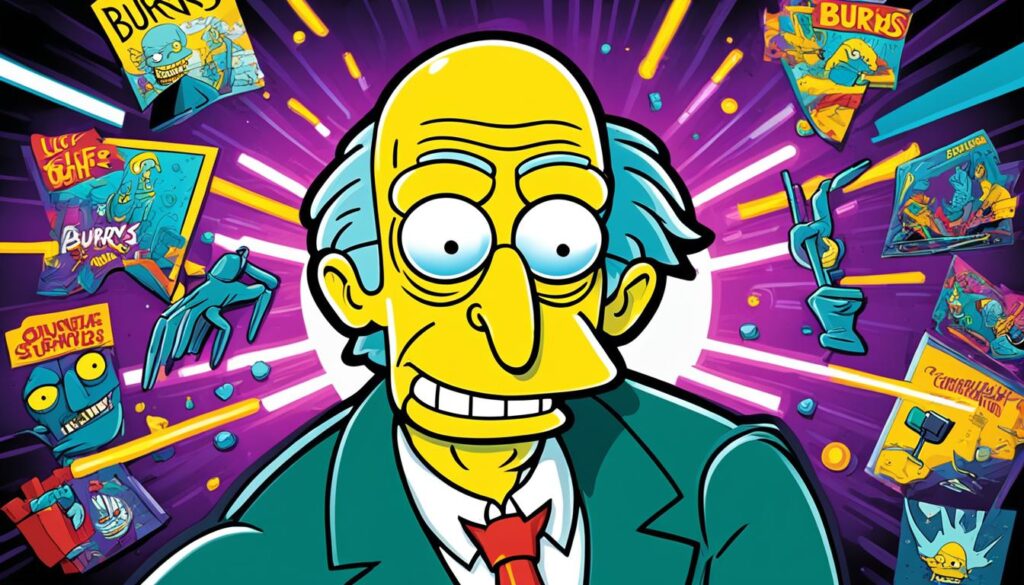 El Sr. Burns en la cultura pop