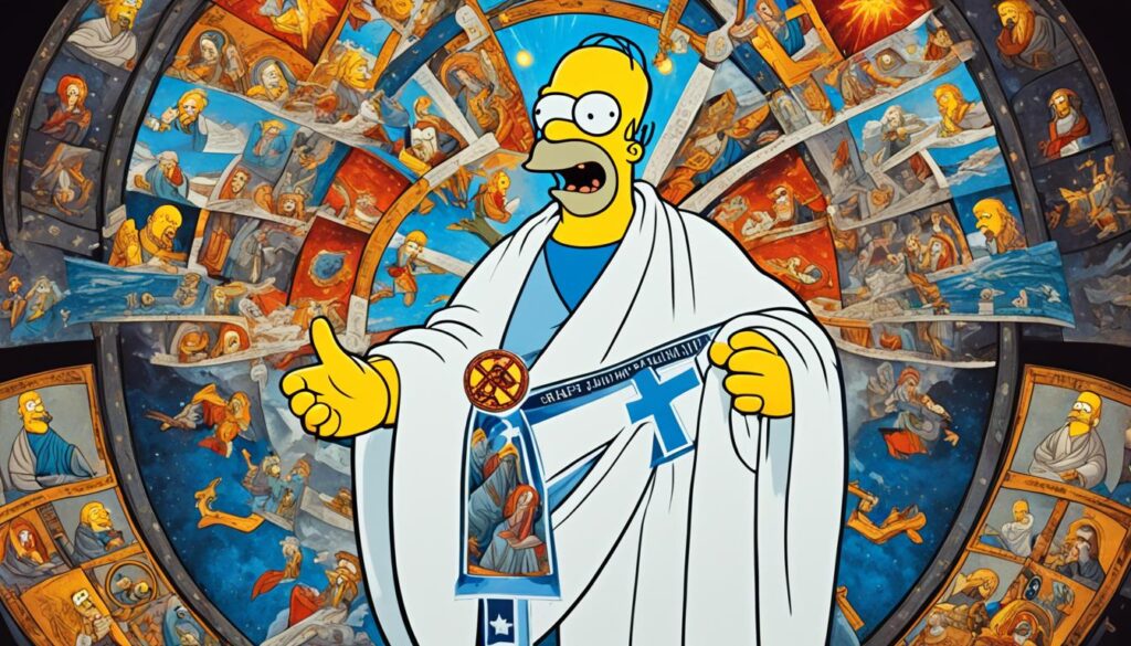 Homer Simpson y dilemas religiosos