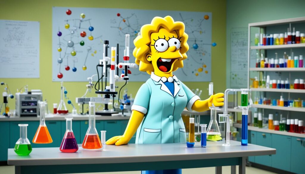 Lisa Simpson promoción de la ciencia