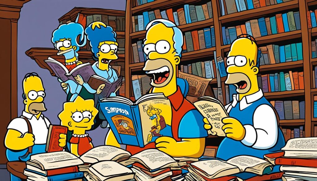 Los Simpson y la literatura