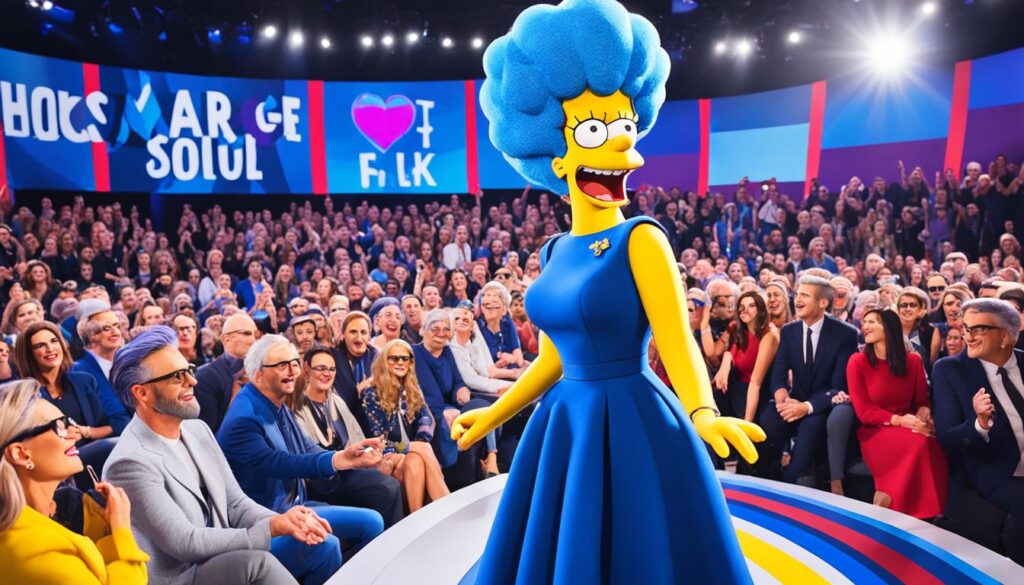 Marge Simpson ícono de moda