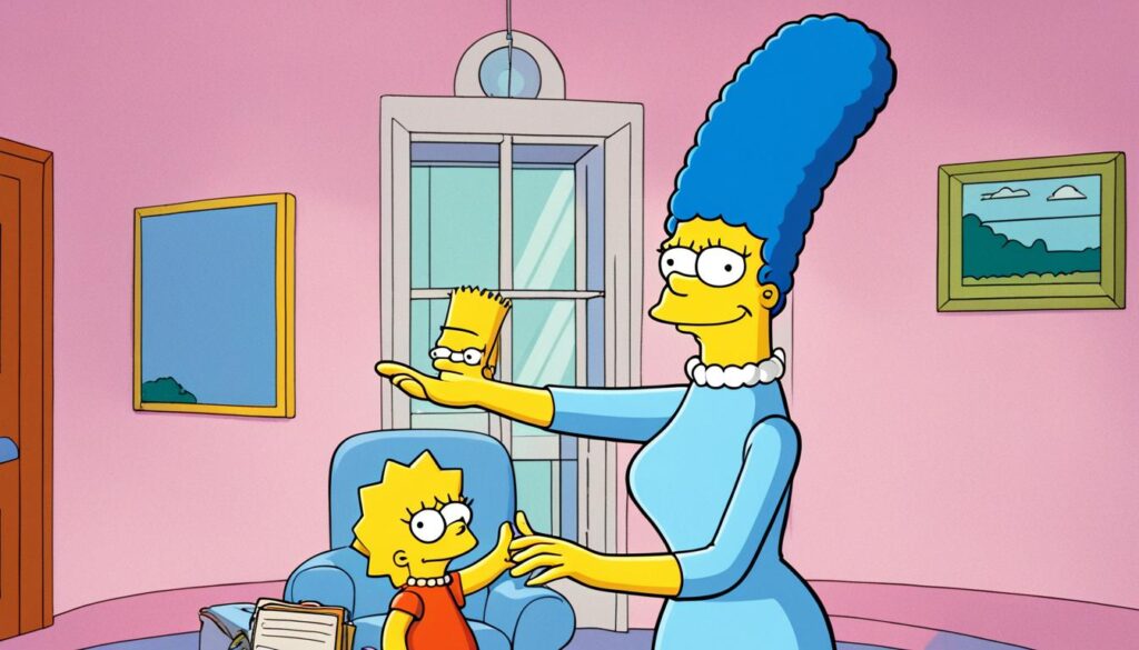 Marge Simpson voz de la razón