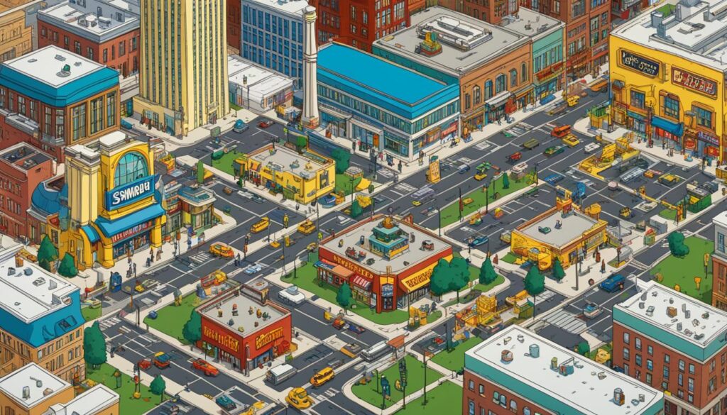 Springfield en Los Simpson, crítica social, conexión cultural