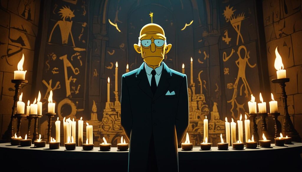 Sr. Burns y espiritualidad