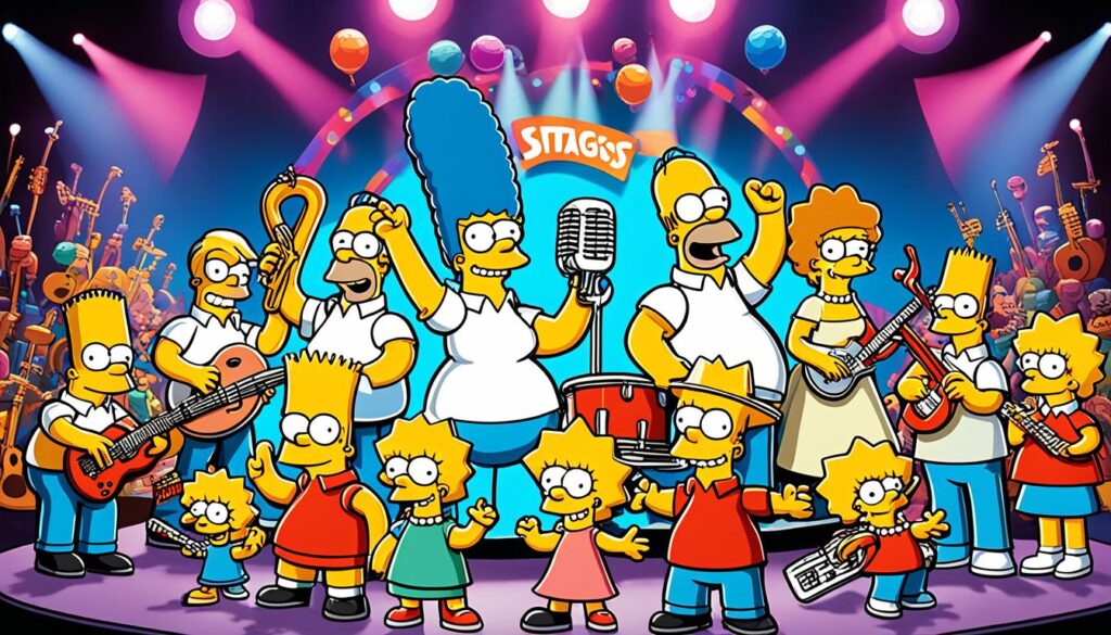colaboraciones musicales en Los Simpson