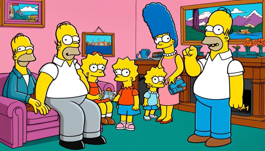 ironía y sátira en Los Simpson