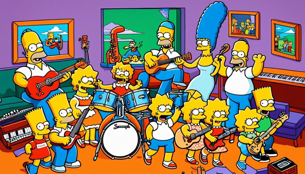 música en Los Simpson