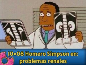 10Ю08 Homero Simpson en problemas renales