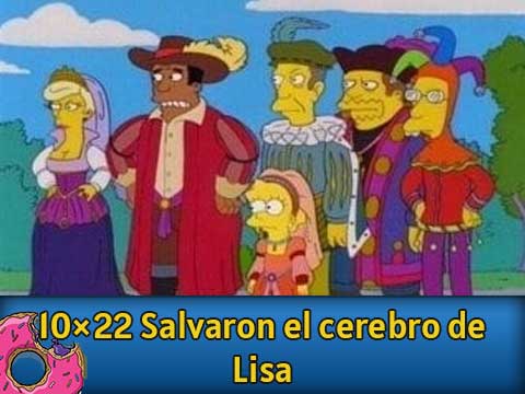 10Ю22 Salvaron el cerebro de Lisa